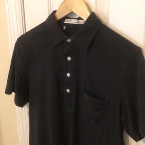 Criquet Polo, Slim Fit, Black, Medium